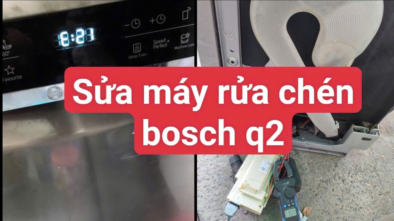 Kiểm tra hệ thống cấp nước máy rửa chén