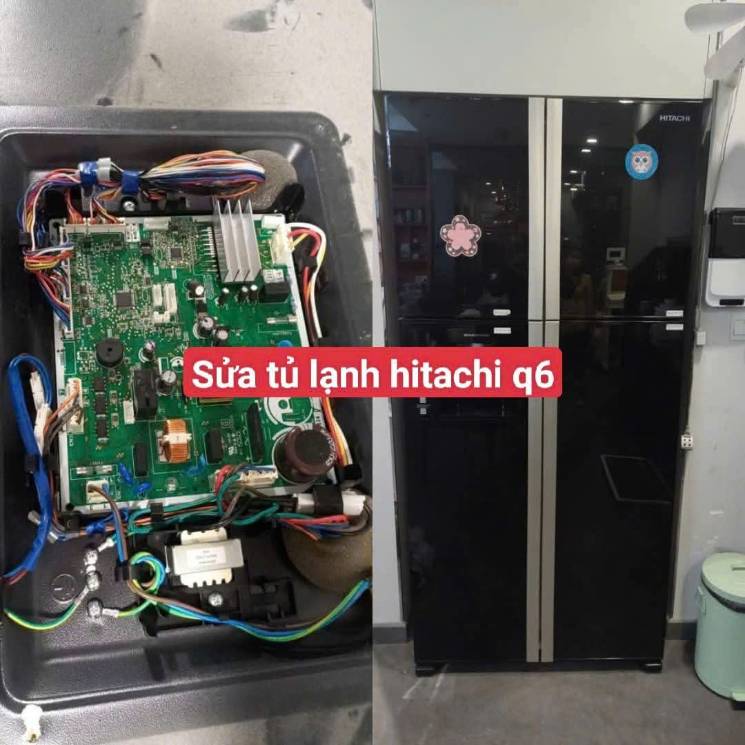 Kiểm tra board mạch tủ lạnh